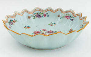 Chinese Export Famille Rose Porcelain Lobed Bowl (9765860704563)