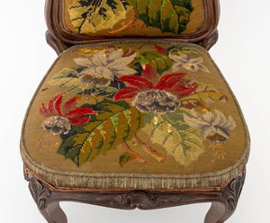 Victorian Rosewood Nursing Chair (9894582550835)