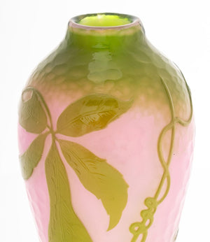 Daum Nancy Martele Ovoid Glass Vase, 1919-1923 (9898370597171)