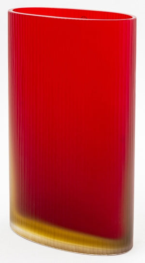 Murano Venini "Ellittici" Art Glass Vase, 2000 (9765699486003)