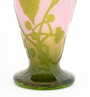 Daum Nancy Martele Ovoid Glass Vase, 1919-1923 (9898370597171)