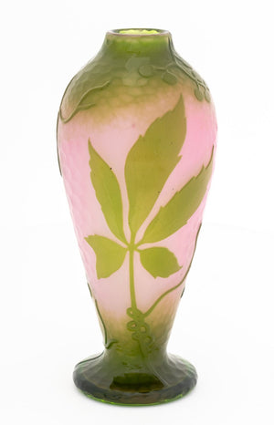 Daum Nancy Martele Ovoid Glass Vase, 1919-1923 (9898370597171)