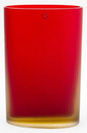 Murano Venini "Ellittici" Art Glass Vase, 2000 (9765699486003)