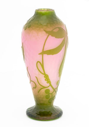 Daum Nancy Martele Ovoid Glass Vase, 1919-1923 (9898370597171)