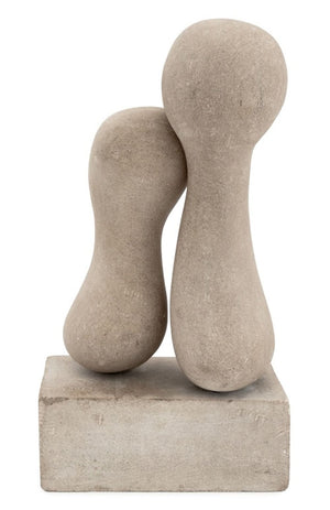Signed Modern Abstract Stone Sculpture, 1967 (9755282669875)