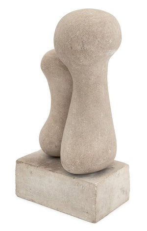 Signed Modern Abstract Stone Sculpture, 1967 (9755282669875)
