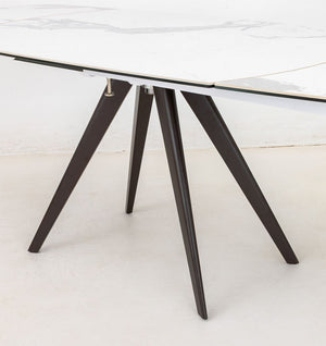 Italian "Vortice" Extendable Rotating Table (9859358228787)