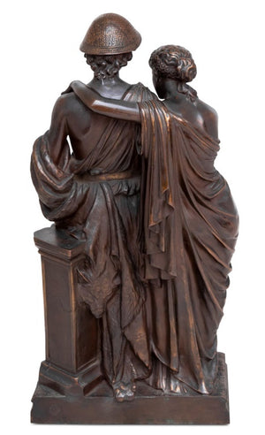 Eugene Aizelin "Daphnis & Chloe" Patinated Bronze (9765880660275)