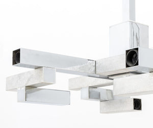 Gaetano Sciolari 12-Light Chrome Chandelier (9814413902131)