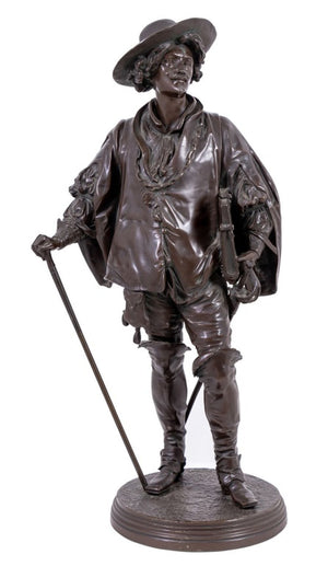 Jean Jules Salmson "Sir Anthony Van Dyck" Bronze (9765894979891)