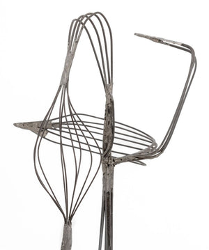 American School Abstract Floral Wire Sculpture (9755288731955)