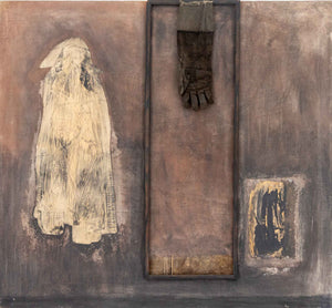 Roni Nicholson "Francisco G." Mixed Media, 1990