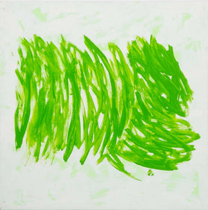 Roni Nicholson "Green" Acrylic on Canvas, 2015
