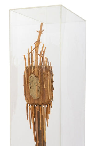 Hubert Long "Spirit" Driftwood Sculpture, 1975 (9755298234675)