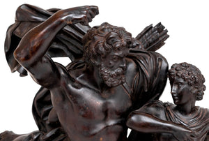 Francois Rude "The Education of Achilles" Bronze (9765942886707)