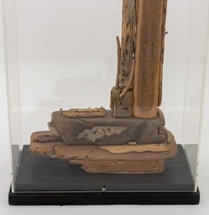 Hubert Long "Spirit" Driftwood Sculpture, 1975 (9755298234675)