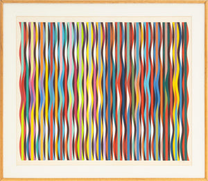 Yaacov Agam "Untitled 23" Screenprint, circa 1980