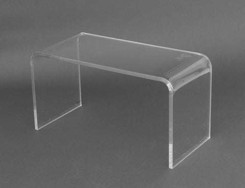Modern Clear Acrylic Waterfall Table