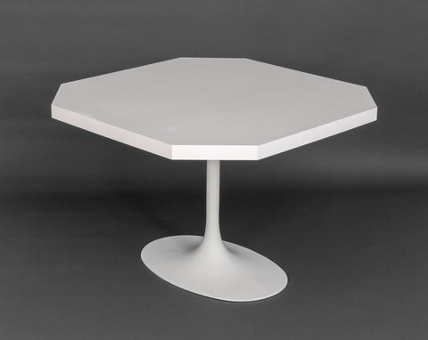 Eero Saarinen Style Modern White Tulip Center Table