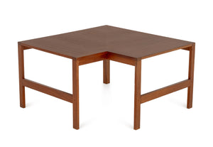 Knudsen & Lind x France & Son Walnut Corner Table
