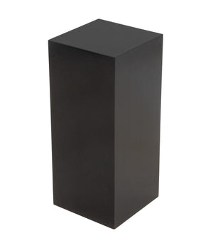 Modern Ebonized Wood Rectangular Pedestal