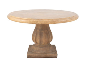 Stone Composite Circular Garden Table (9846909927731)