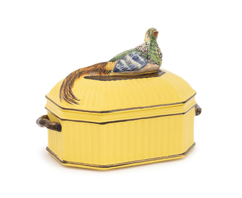 Tiffany & Co. French Ceramic Pheasant Motif Tureen