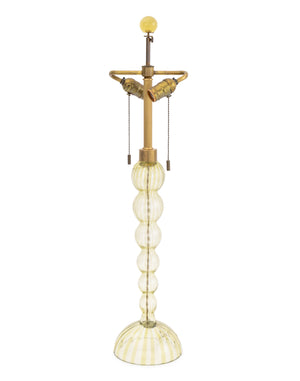 Murano Glass Table Lamp, Mid-20th Century