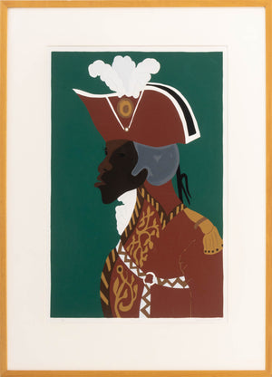 Jacob Lawrence "L'Ouverture" Screenprint, 1986