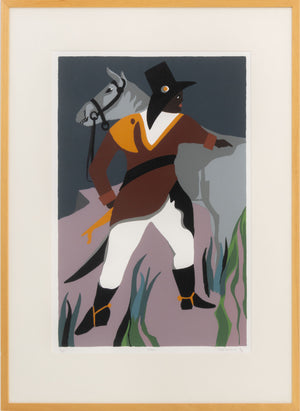 Jacob Lawrence "St. Marc" Screenprint, 1994