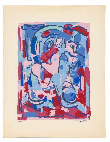 Albert Gleizes Futuristic Composition Screenprint