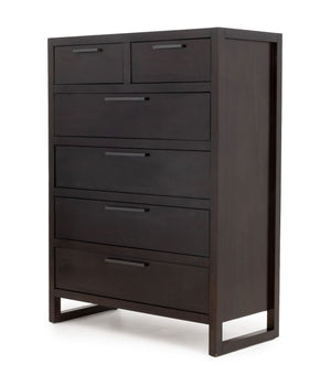Casana "Tahoe" Ebonized Wood Dresser
