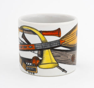 Fornasetti Porcelain Musical Tableware, 5 Pcs.