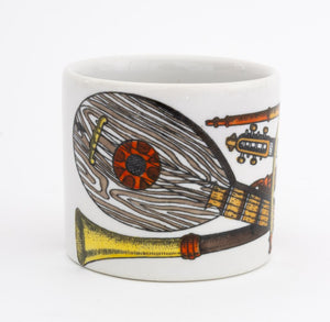 Fornasetti Porcelain Musical Tableware, 5 Pcs.