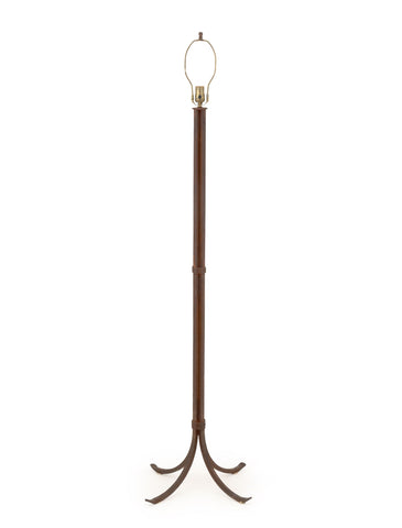 Christopher Thomson Style Wrought Iron Floor Lamp