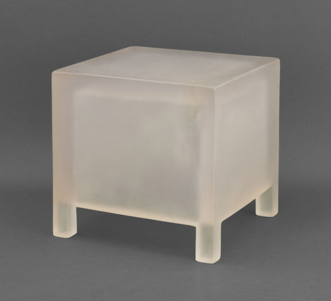 Modern Frosted Resin Low Side Table
