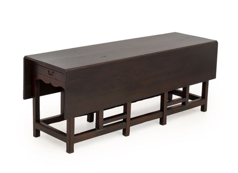 Georgian Mahogany Gate-Leg Dining Table