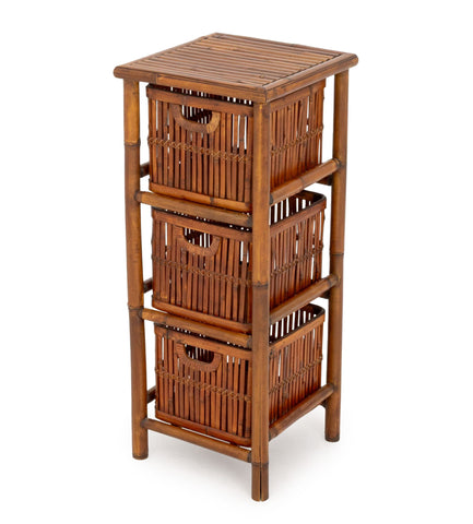 Aesthetic Movement Style Bamboo Chest of Drawers