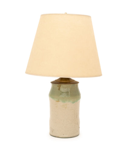 Modern Glazed Stoneware Table Lamp