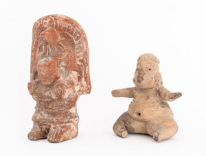 Mayan Pre-Columbian Pottery Figures, 2 (9769868230963)