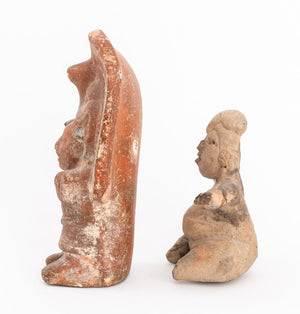 Mayan Pre-Columbian Pottery Figures, 2 (9769868230963)