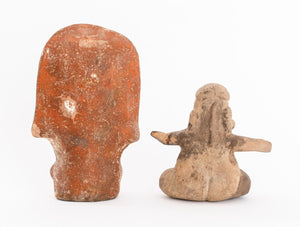 Mayan Pre-Columbian Pottery Figures, 2 (9769868230963)