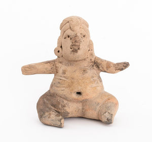 Mayan Pre-Columbian Pottery Figures, 2 (9769868230963)