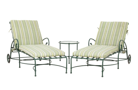Richard Frinier x Brown Jordan Patio Set, 3 Pieces