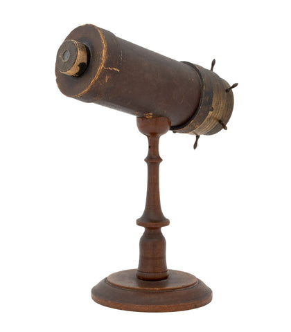 C.G. Bush and Company Kaleidoscope on Walnut Stand, 19th Century