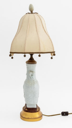 Chinese Blanc de Chine Vase Mounted as Lamp (9755377271091)