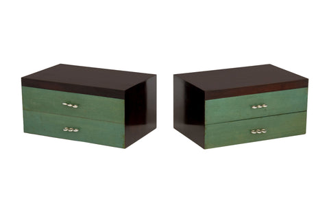 Martin Feinman for Multiplex Modern Mahogany Stacking Chests, 2