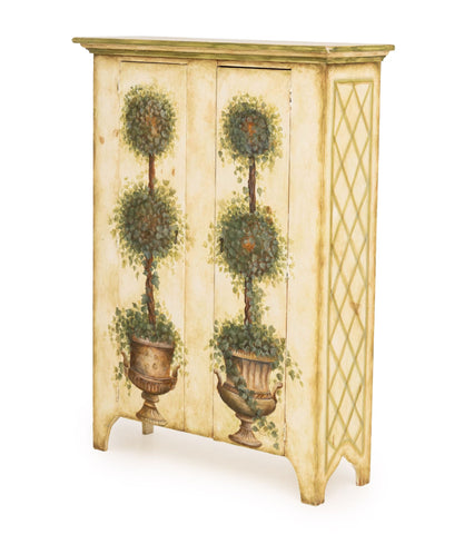 Habersham Plantation Lemon Tree Painted Cupboard