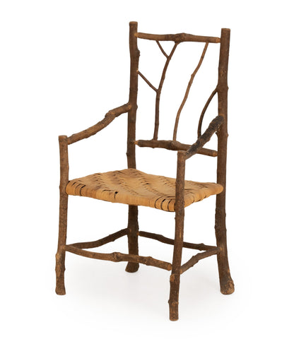 Adirondack Style Rustic Twig and Branch Arm Chair