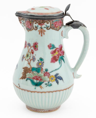 Chinese Export Famille Rose Porcelain Ewer